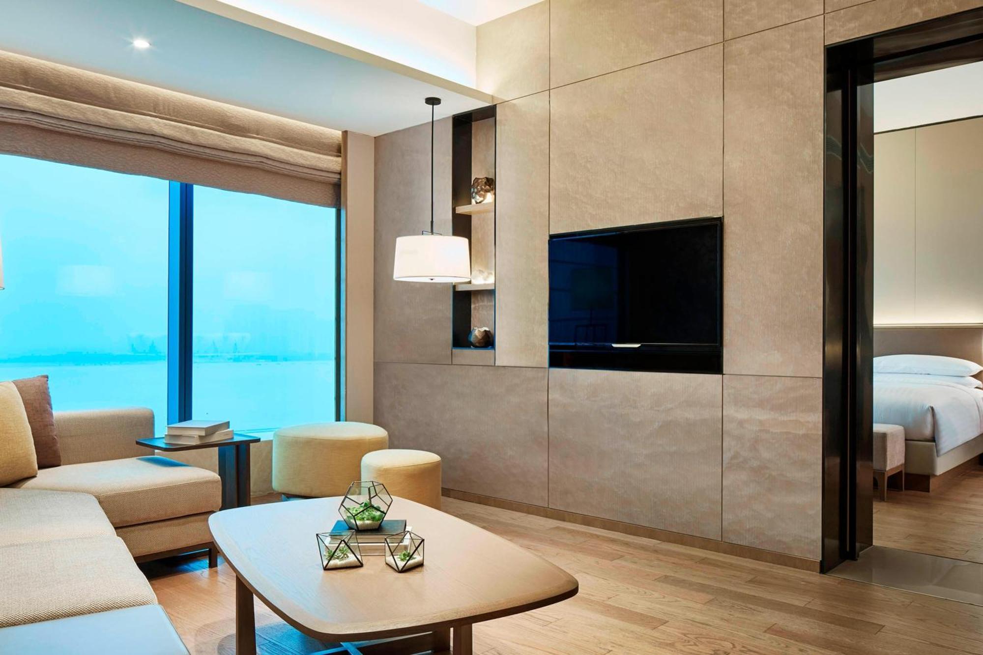 Hangzhou Marriott Hotel Qianjiang Exteriör bild