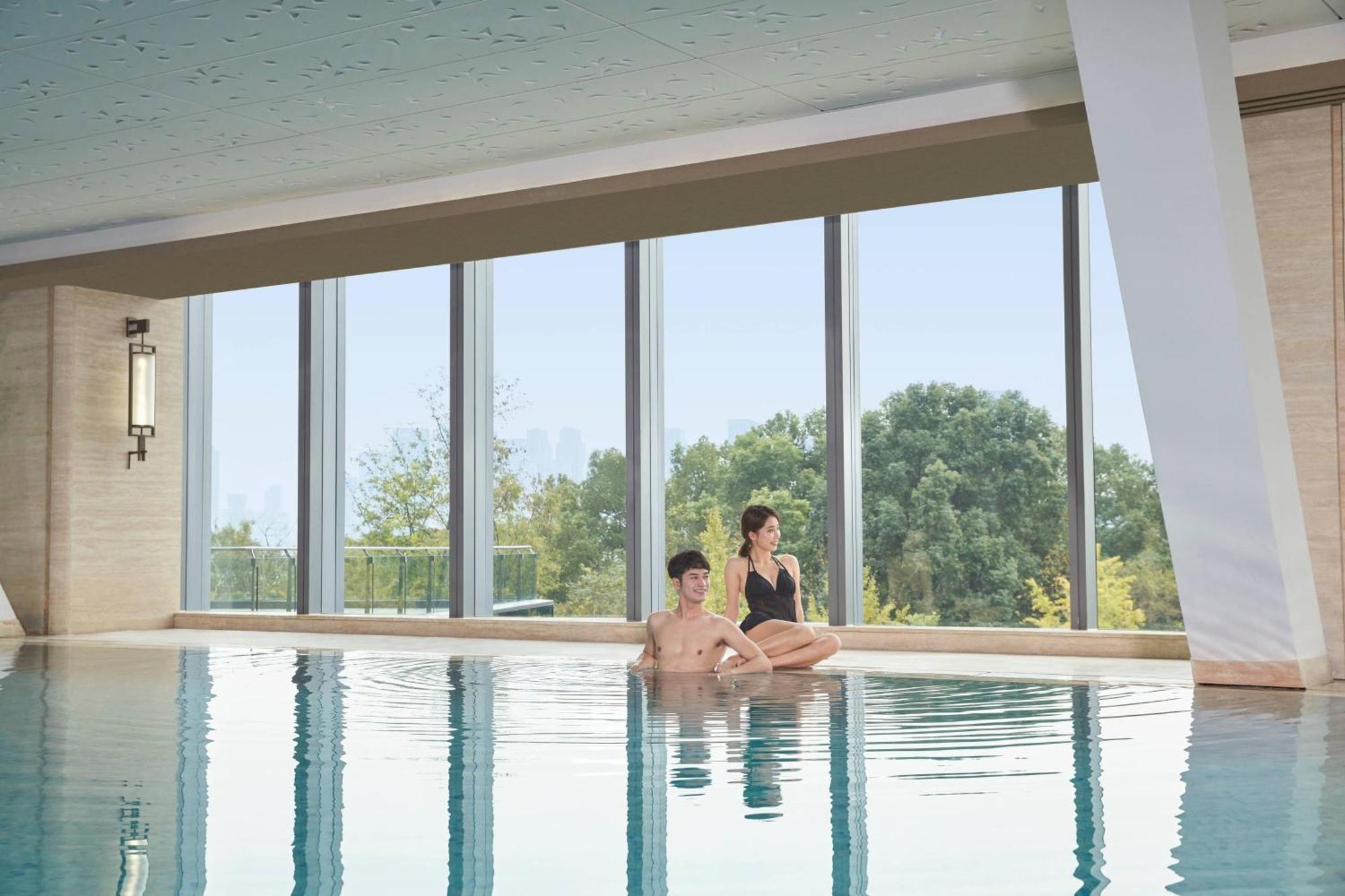 Hangzhou Marriott Hotel Qianjiang Exteriör bild