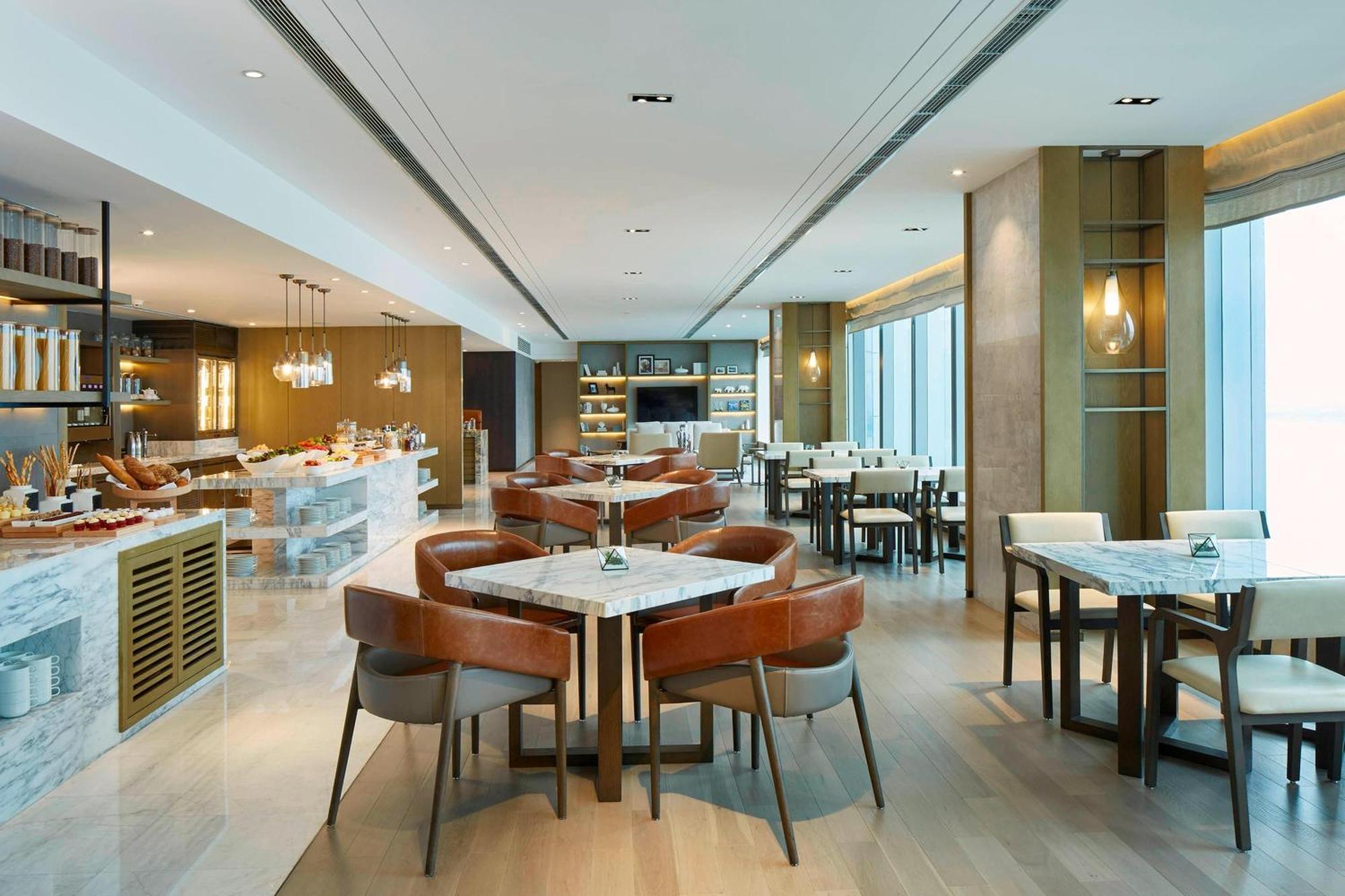 Hangzhou Marriott Hotel Qianjiang Exteriör bild