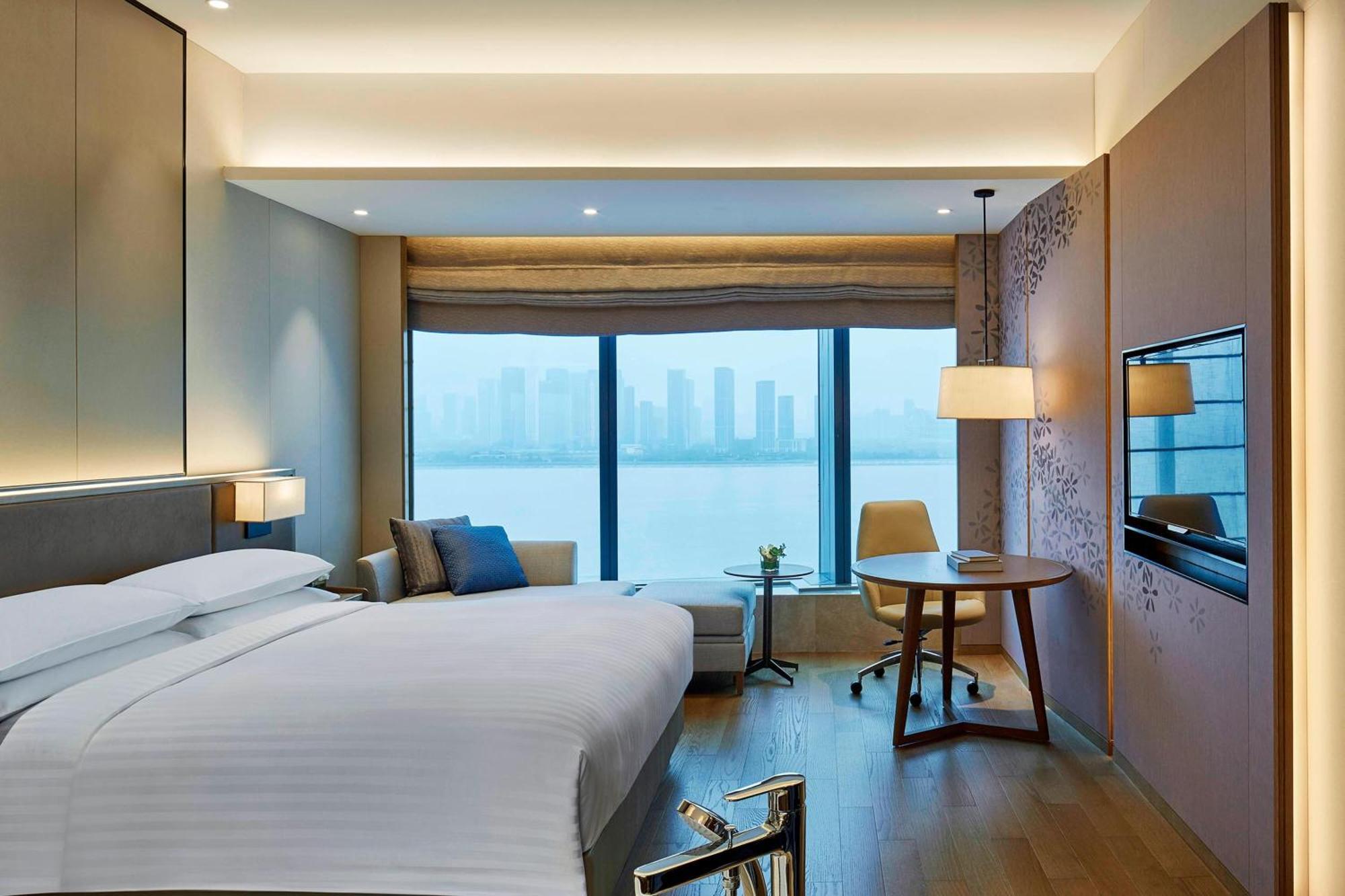 Hangzhou Marriott Hotel Qianjiang Exteriör bild