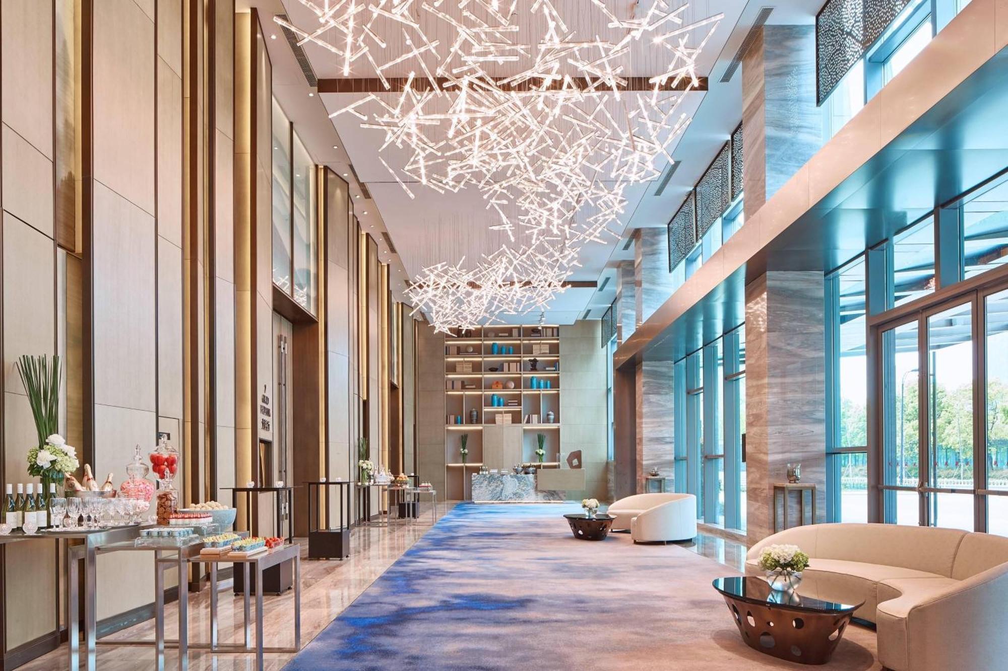 Hangzhou Marriott Hotel Qianjiang Exteriör bild
