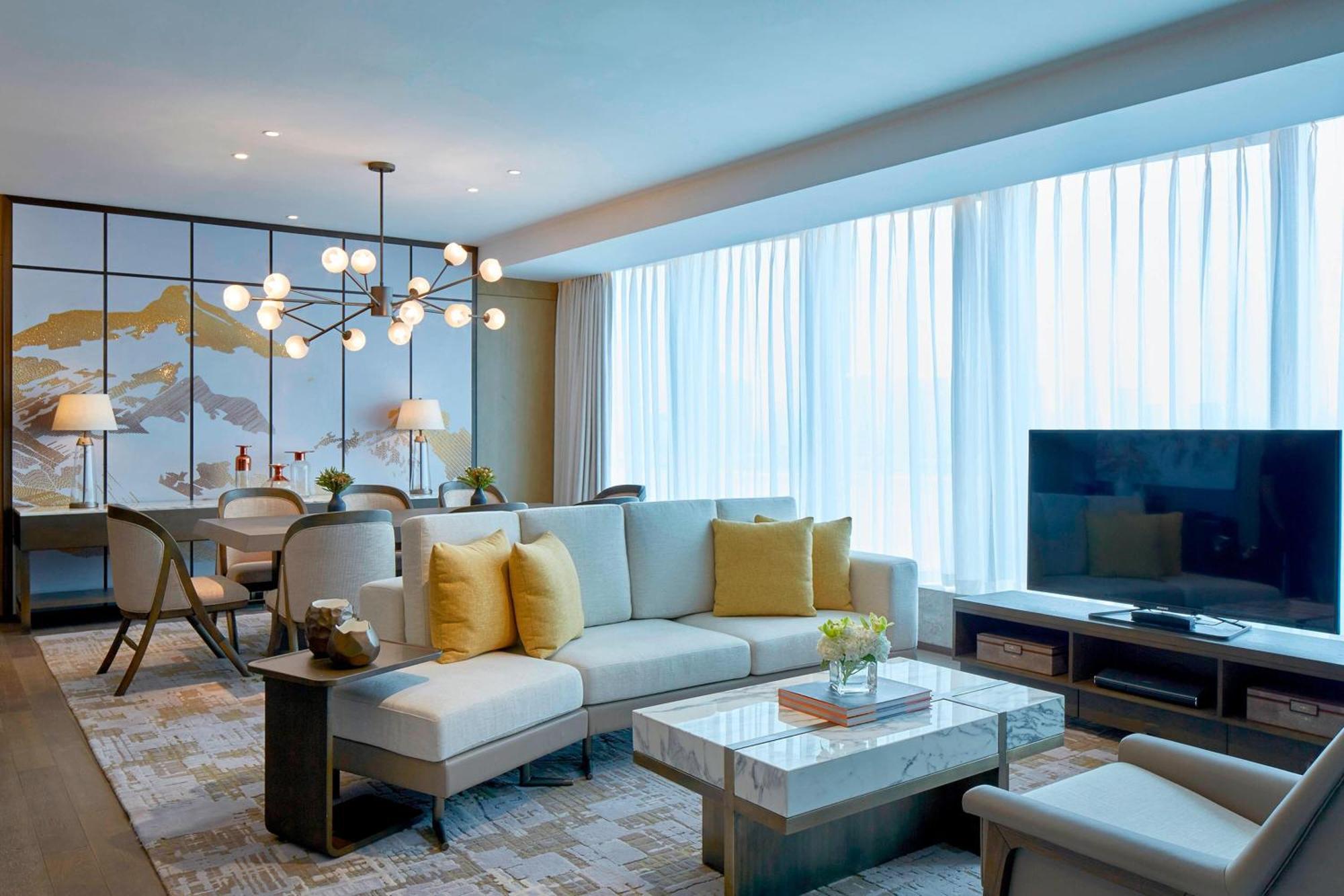 Hangzhou Marriott Hotel Qianjiang Exteriör bild