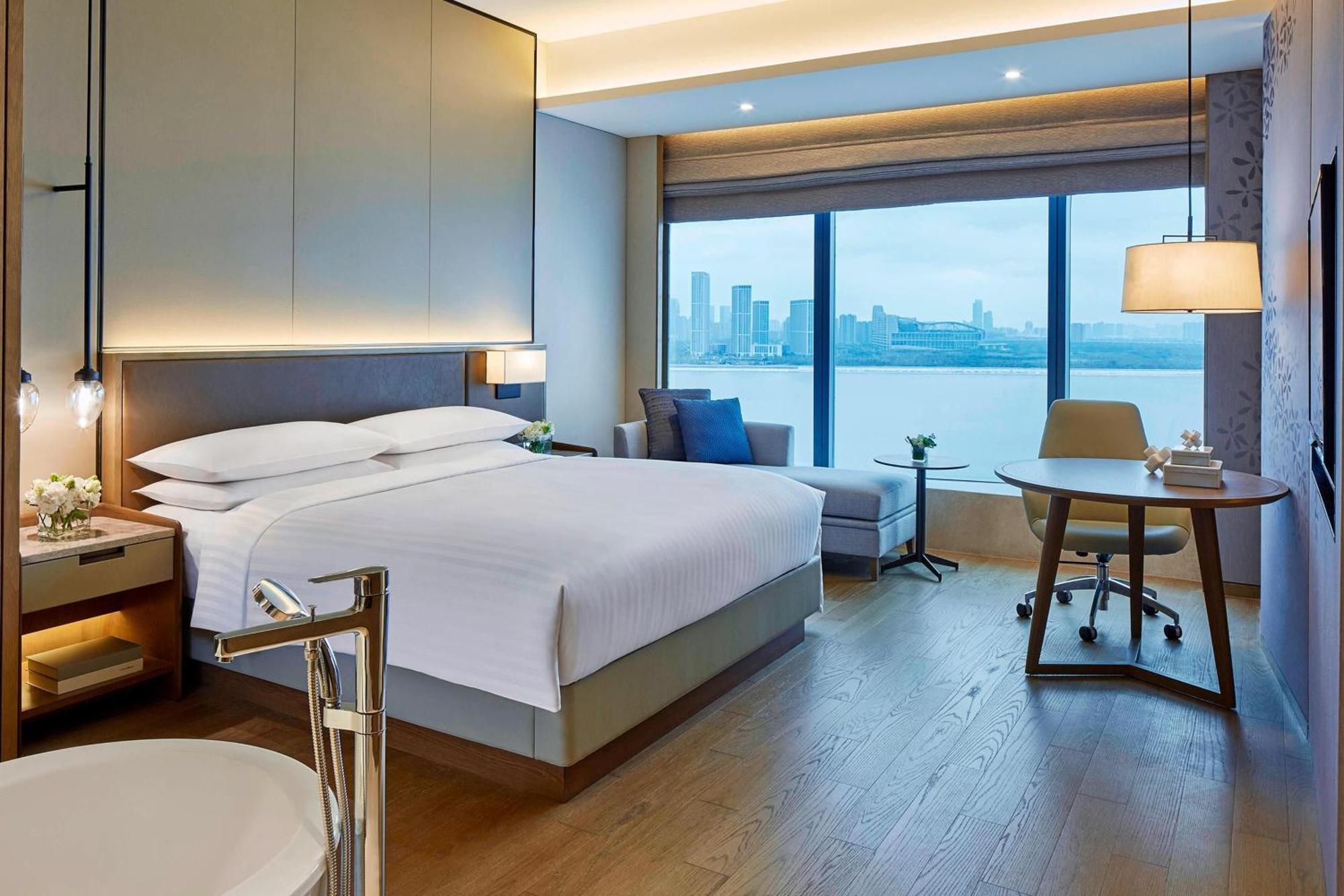 Hangzhou Marriott Hotel Qianjiang Exteriör bild