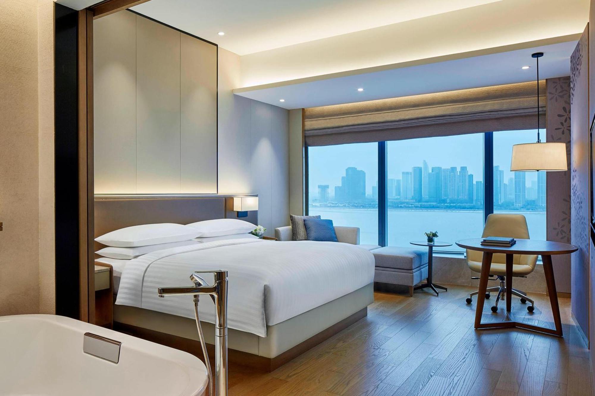 Hangzhou Marriott Hotel Qianjiang Exteriör bild
