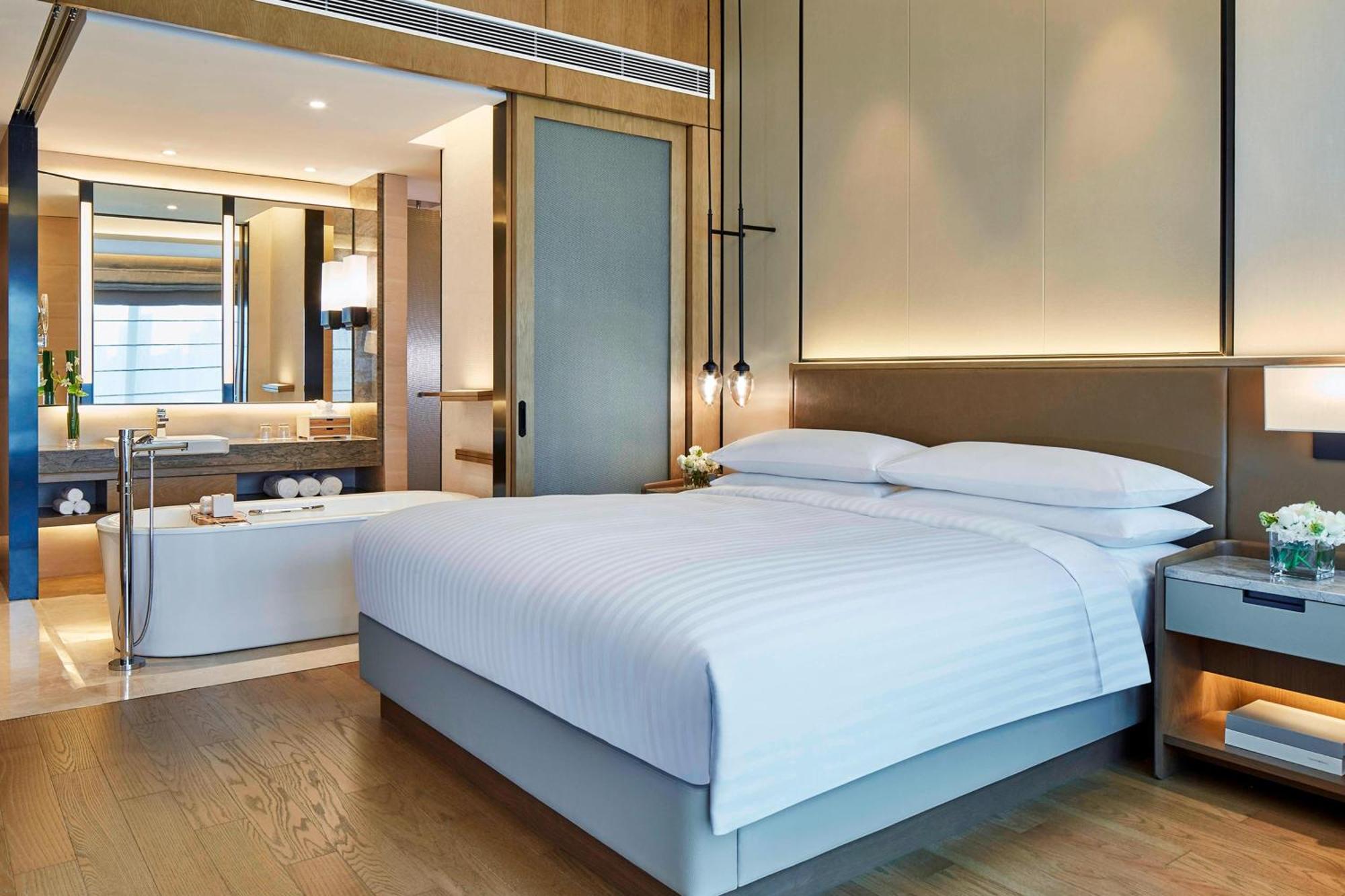 Hangzhou Marriott Hotel Qianjiang Exteriör bild