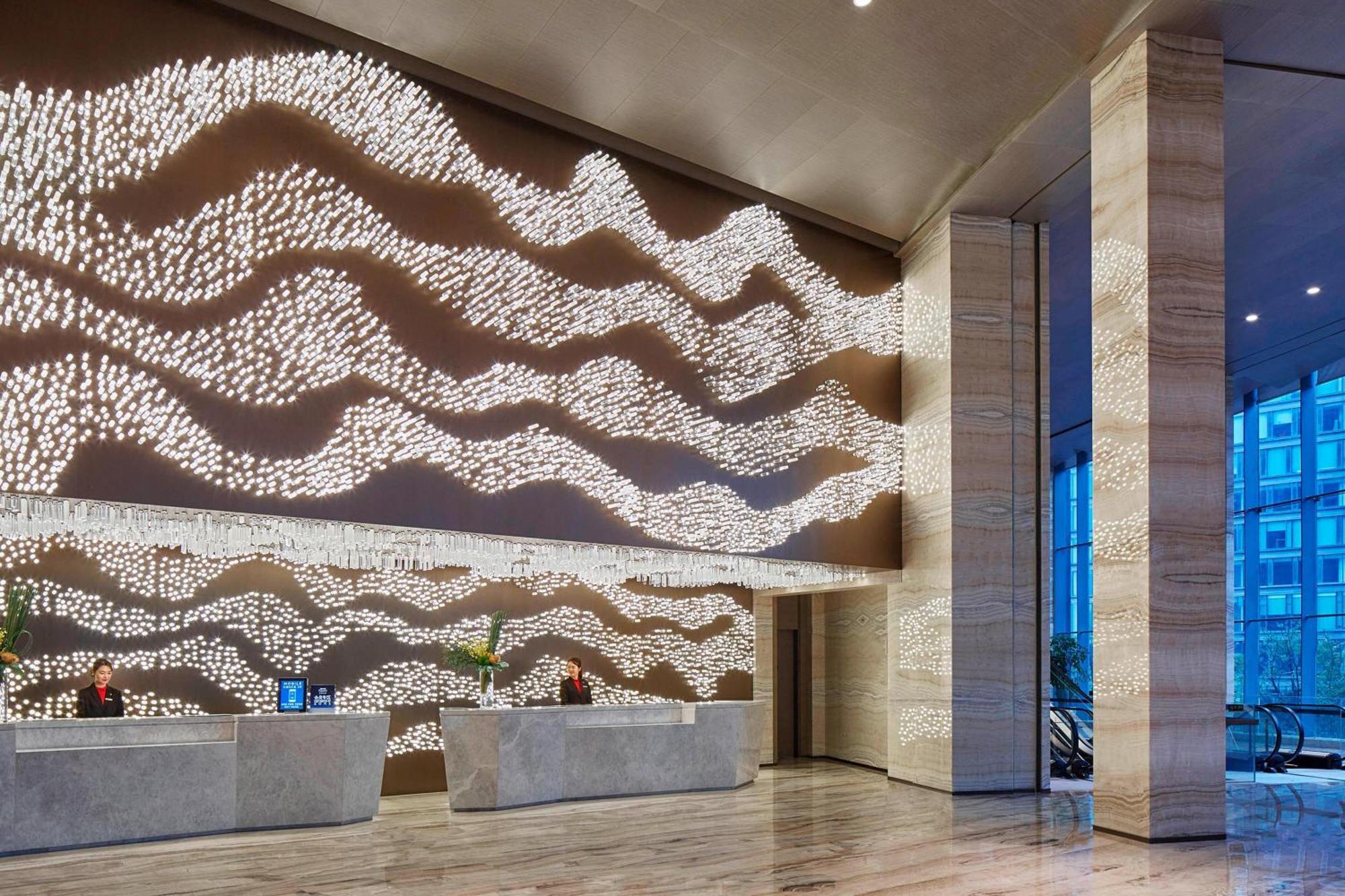 Hangzhou Marriott Hotel Qianjiang Exteriör bild