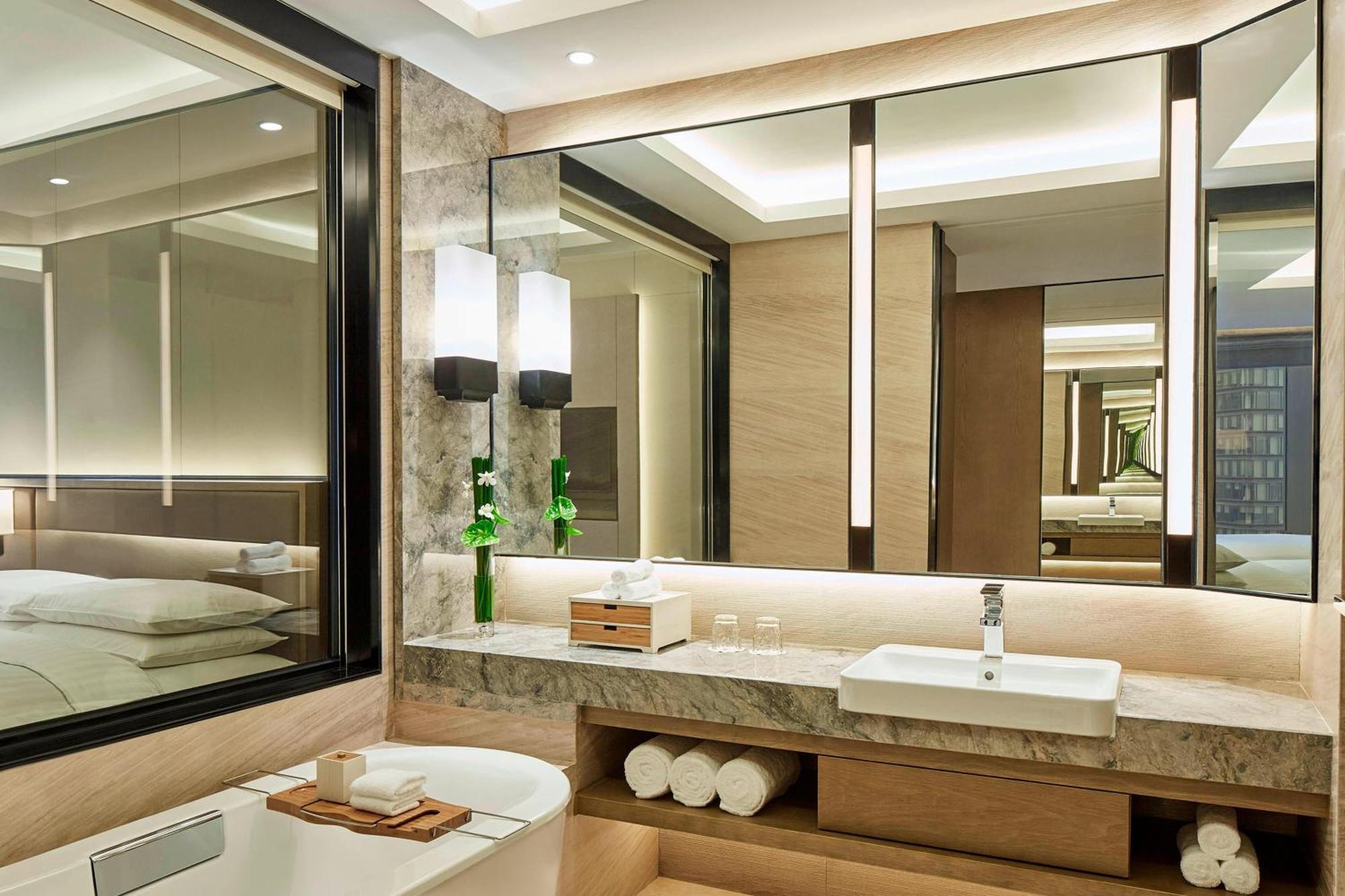 Hangzhou Marriott Hotel Qianjiang Exteriör bild