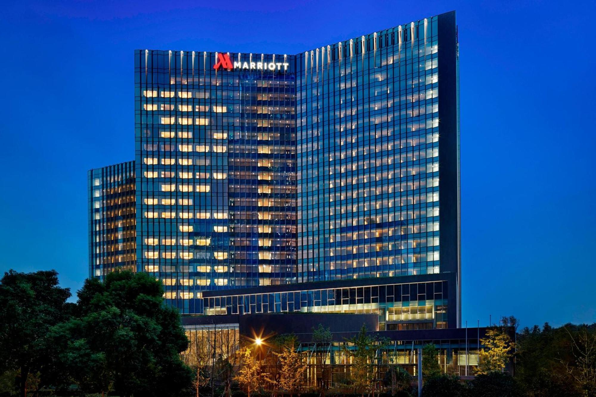 Hangzhou Marriott Hotel Qianjiang Exteriör bild