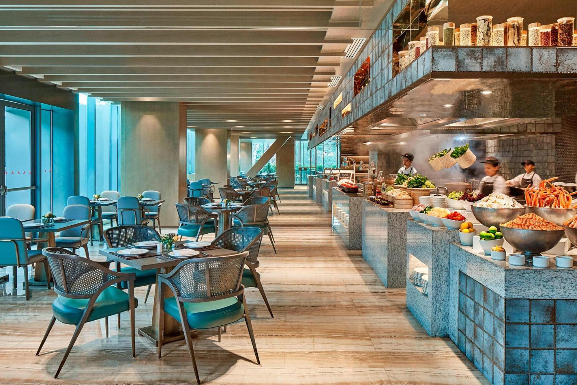 Hangzhou Marriott Hotel Qianjiang Exteriör bild