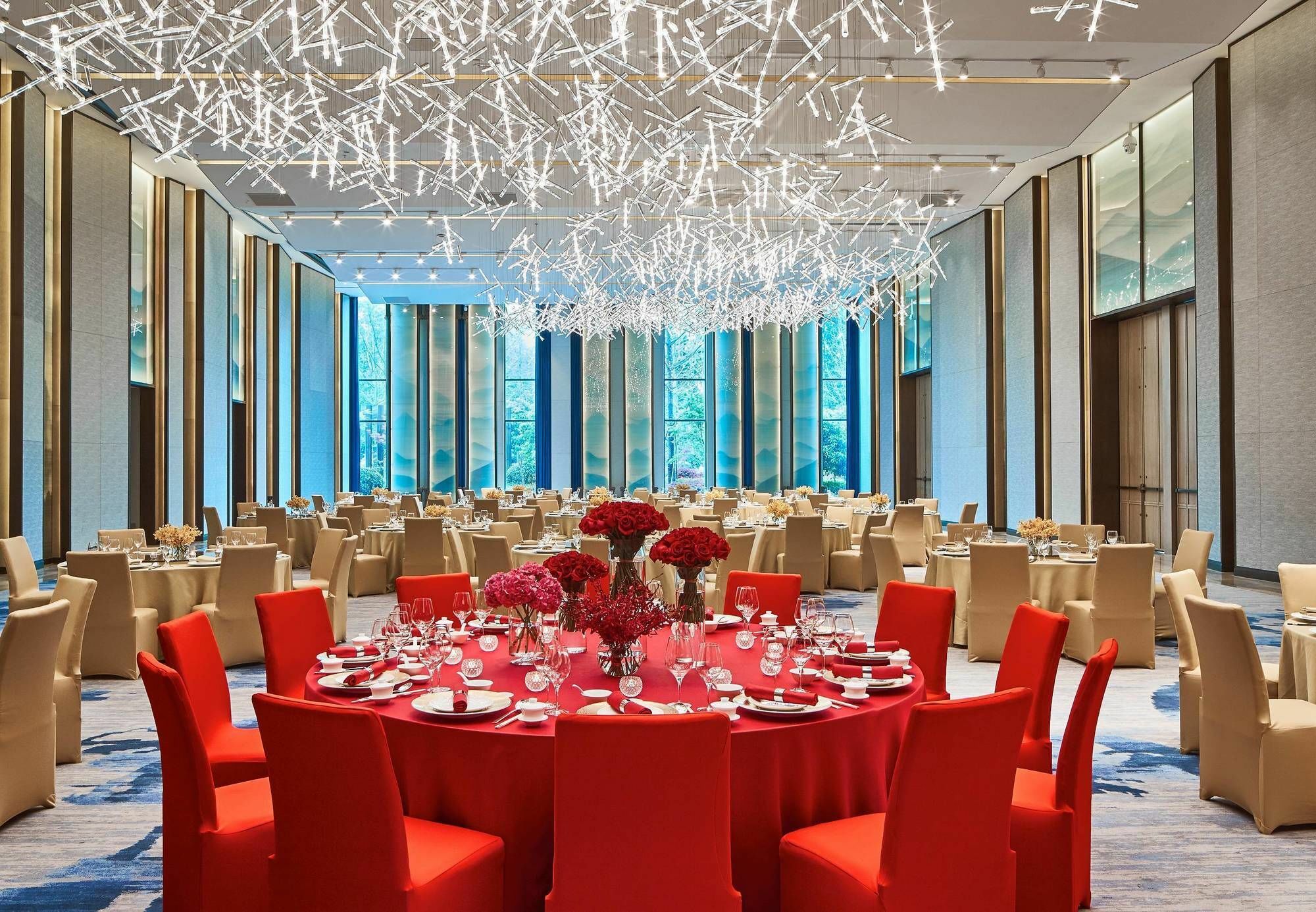 Hangzhou Marriott Hotel Qianjiang Exteriör bild