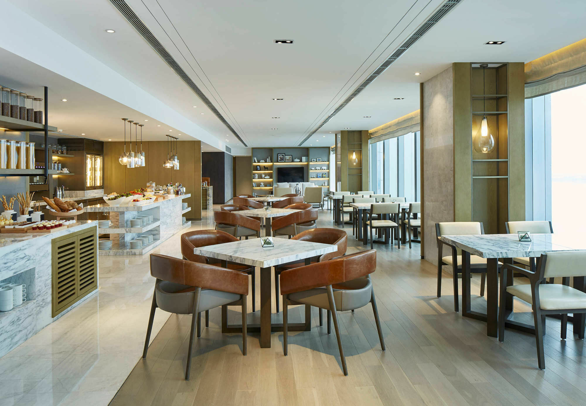 Hangzhou Marriott Hotel Qianjiang Exteriör bild
